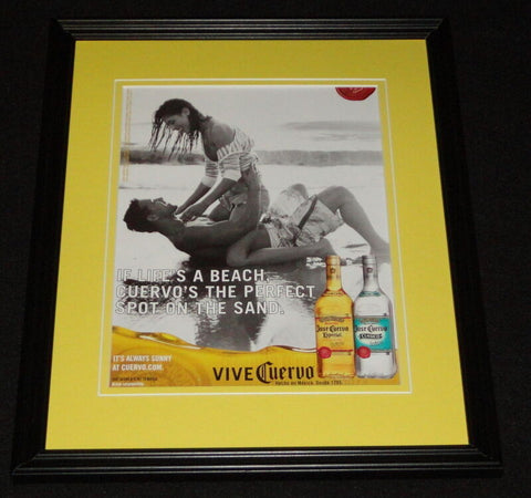 2007 Jose Cuervo Especial Clasico Tequila Framed 11x14 ORIGINAL Advertisement