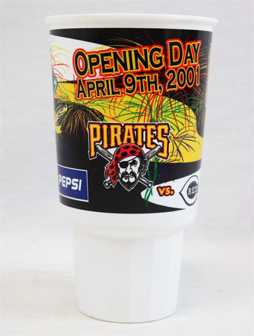 VINTAGE 2001 Pittsburgh Pirates PNC Park 1st Opening Day Large Plastic Cup