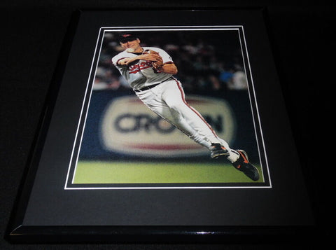 Cal Ripken Throwing Framed 11x14 Photo Display Baltimore Orioles B