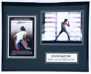 Kevin Bacon Signed Framed 16x20 Footloose Photo Poster Set AW  