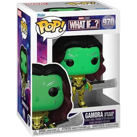 NEW SEALED 2022 Funko Pop Figure Marvel What If Gamora Blade of Thanos