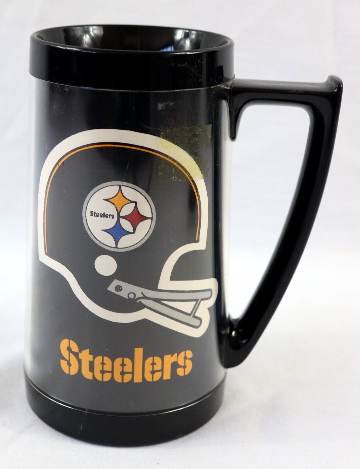 VINTAGE Pittsburgh Steelers Plastic Handle Mug