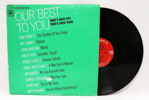 VINTAGE Our Best to You Vinyl Record Album ABS-2 Tony Bennett Barbra Streisand