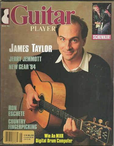 Guitar Player Magazine ORIGINAL Vintage May 1984 James Taylor