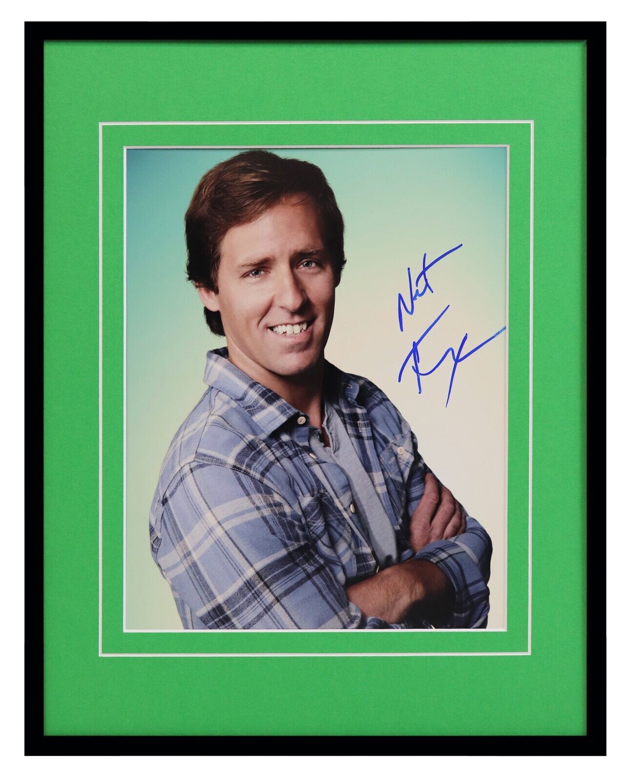 Nat Faxon Signed Framed 11x14 Photo Display AW Disenchantment Beerfest