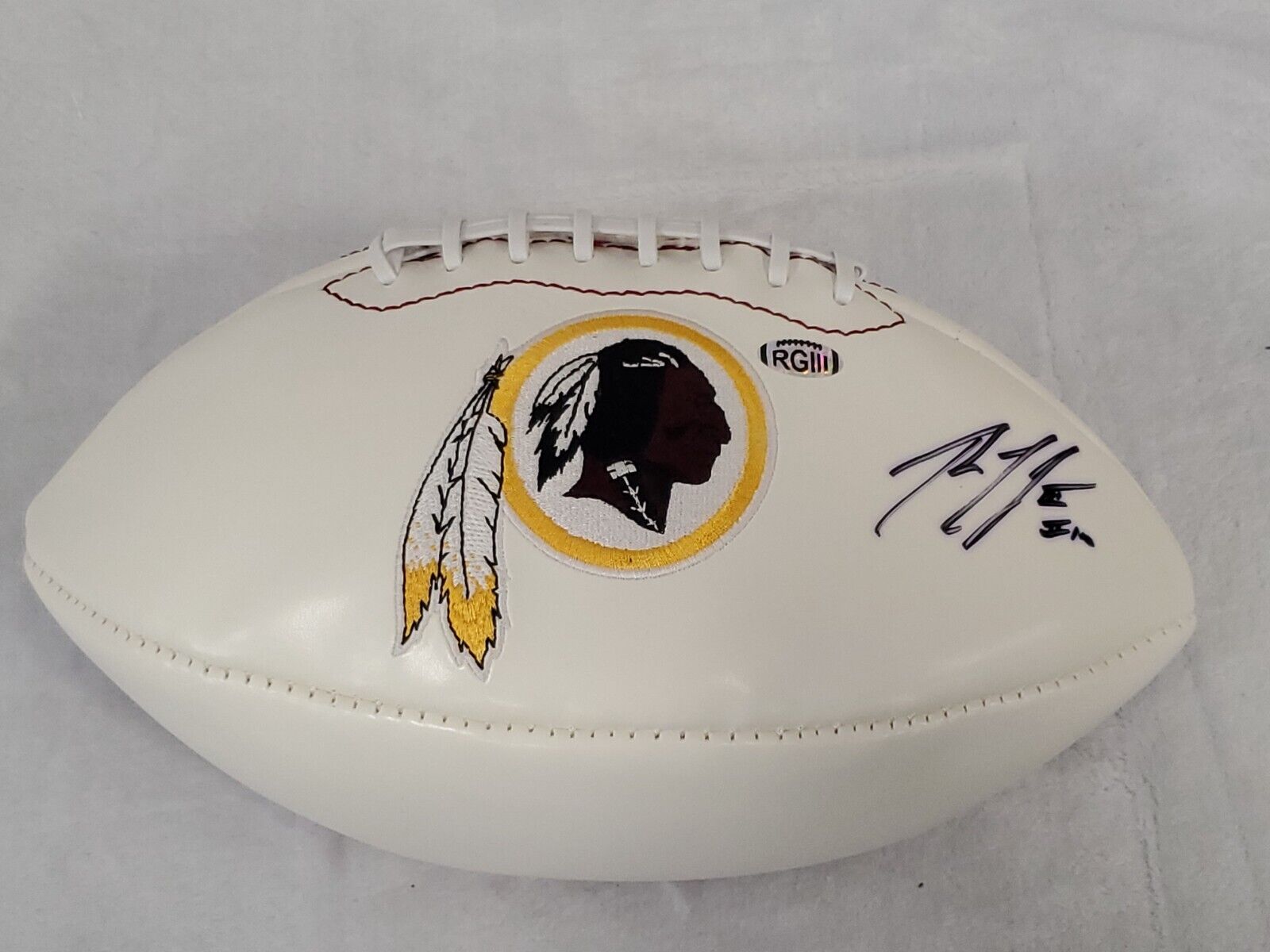 Robert Griffin III Signed Full Size Redskins Football w/ RG3 Hologram