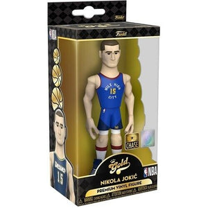 NEW SEALED 2022 Funko Gold NBA Nuggets Nikola Jokic 5" Action Figure CHASE