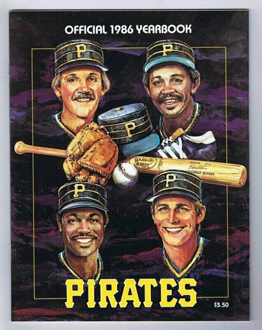 ORIGINAL Vintage 1986 Pittsburgh Pirates Yearbook