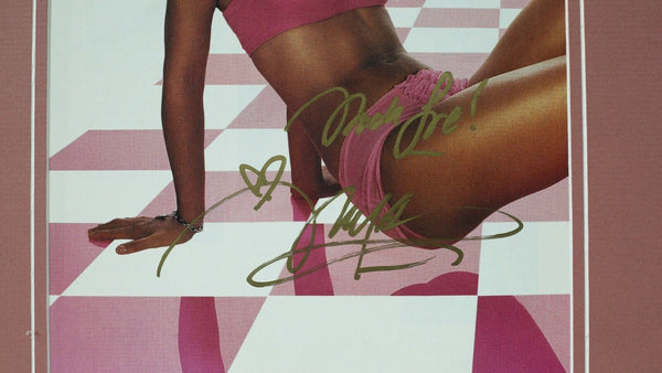 Mya Signed Framed 16x20 Photo & Fear of Flying CD Display