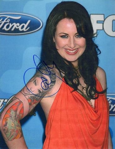 Carly Smithson Signed 8x10 Photo American Idol