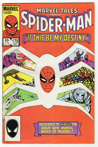 Marvel Tales #170 VINTAGE 1984 Marvel Comics Reprints Spider-Man 31 1st Gwen