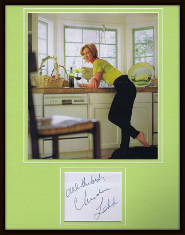 Christine Lahti Signed Framed 11x14 Photo Display Chicago Hope