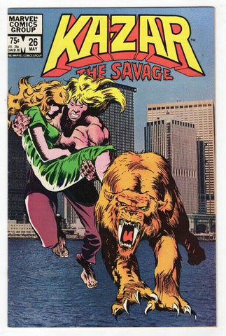 Ka-Zar the Savage #26 ORIGINAL Vintage 1983 Marvel Comics