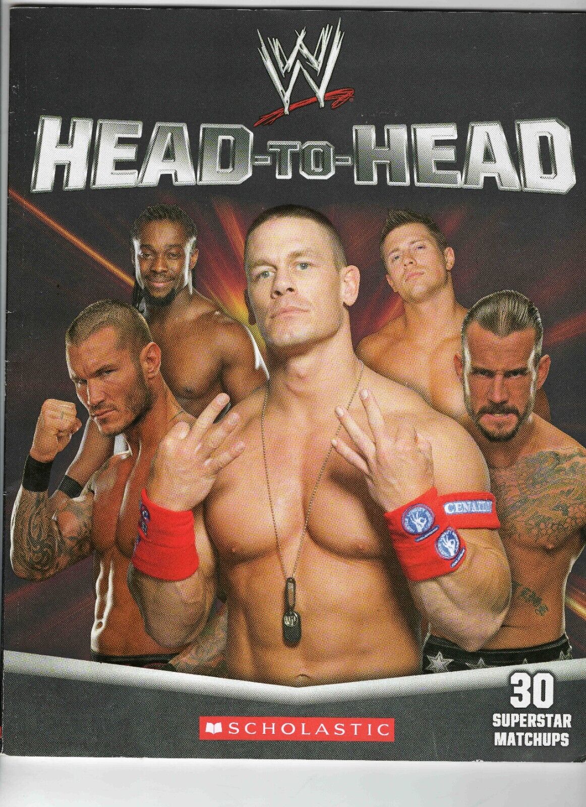 2012 WWE Head to Head Scholastic Books John Cena