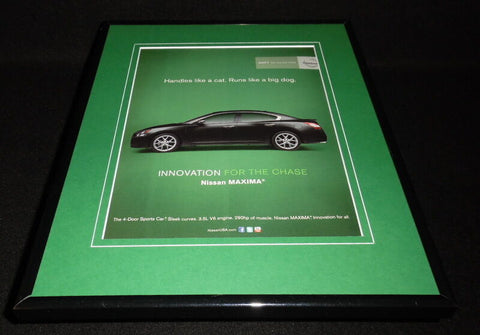 2012 Nissan Maxima 1x14 Framed ORIGINAL Vintage Advertisement 