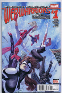 Web Warriors #1 2016 Marvel Comics Julian Totino Tedesco Cover 