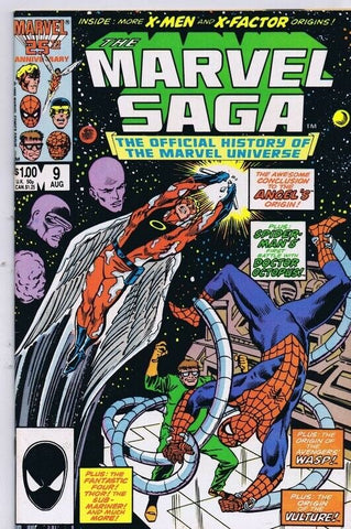 Marvel Saga #6 ORIGINAL Vintage 1986 X Men Spiderman