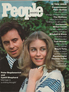 People Weekly Magazine May 13 1974 Cybill Shepherd & Peter Bogdanovich 