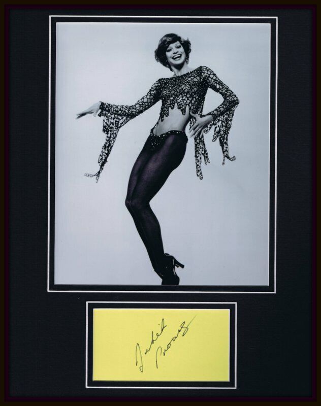 Juliet Prowse Signed Framed 11x14 Photo Display 