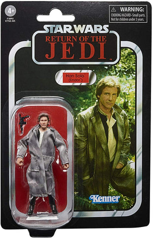 NEW SEALED 2021 Star Wars Return of Jedi Vintage Han Solo Endor Action Figure