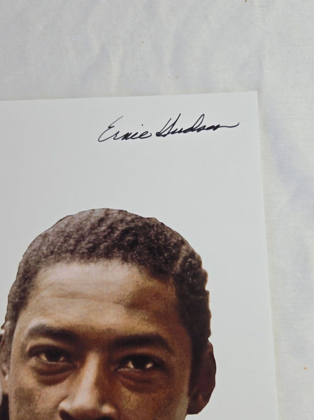 Ernie Hudson Signed 11x17 Ghostbusters Winston Poster Photo SCC