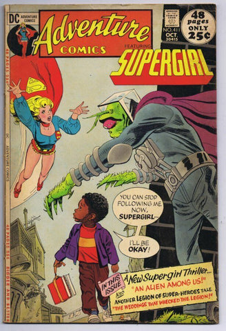 Adventure Comics #411 ORIGINAL Vintage 1971 DC Comics Supergirl