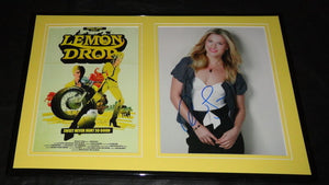 Ali Larter Signed Framed Lemon Drop 12x18 Photo Set 