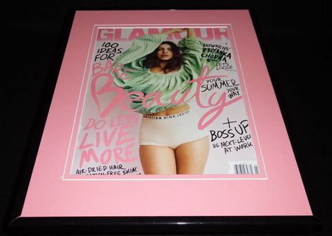 Priyanka Chopra Framed 11x14 ORIGINAL 2017 Glamour Magazine Cover 