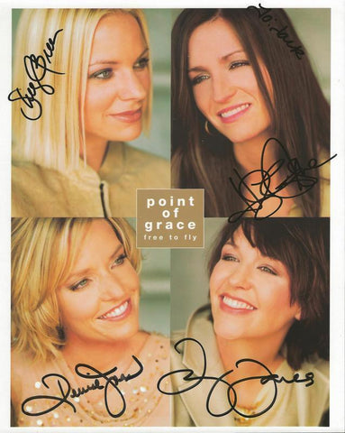 Point of Grace Group Signed 8x10 Photo