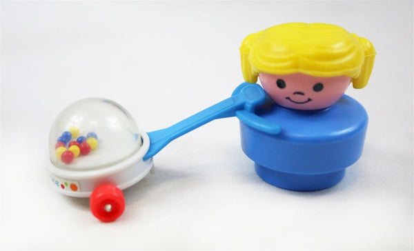 VINTAGE 1992 Fisher Price Little People Mini Popper Figure