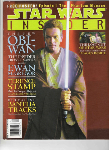 Star Wars Insider Magazine #41 VINTAGE 1998 Ewan McGregor