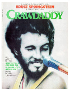 VINTAGE Oct 1975 Crawdaddy Magazine Bruce Springsteen Steve Stills