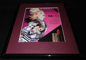 Gwen Stefani 2016 Urban Decay 11x14 Framed ORIGINAL Advertisement No Doubt C