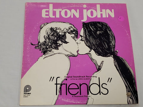 VINTAGE 1971 Elton John FRIENDS Soundtrack Vinyl LP Record Album