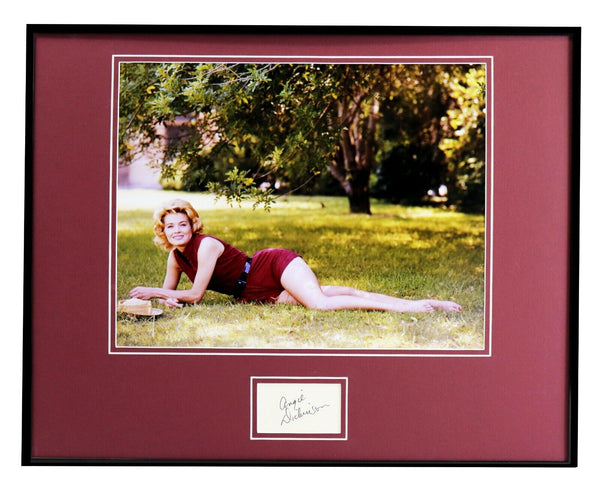 Angie Dickinson Signed Framed 16x20 Photo Display 