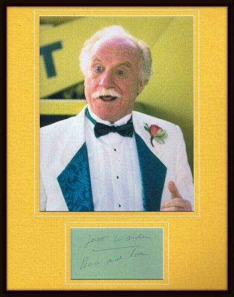 Jack Warden Signed Framed 11x14 Photo Display Problem Child