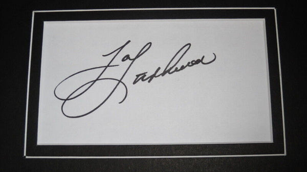 Jan Stephenson Signed Framed 11x14 Photo Display 