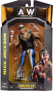 NEW SEALED AEW Unrivaled Nick Jackson Action Figure