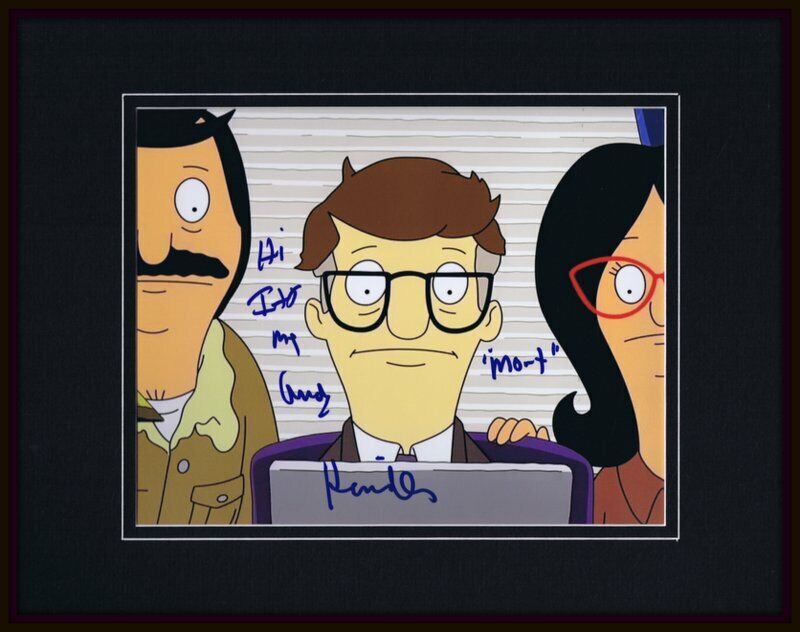 Andy Kindler Signed Framed 11x14 Photo Display Bob's Burgers Mort