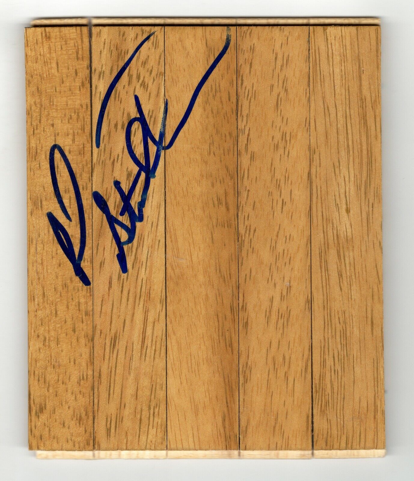 Rod Strickland Signed Floorboard DePaul NY Knicks