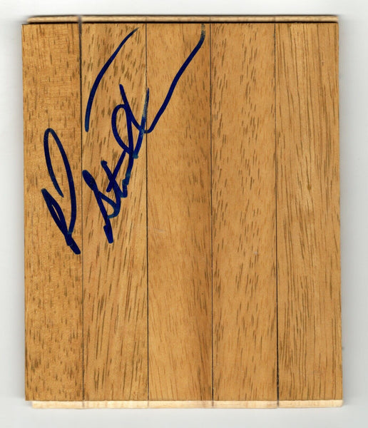 Rod Strickland Signed Floorboard DePaul NY Knicks