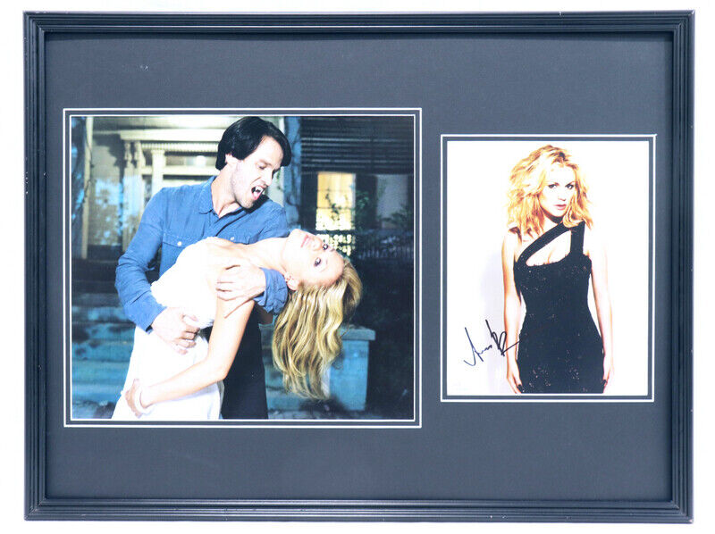 Anna Paquin Signed Framed 18x24 Photo Display JSA True Blood