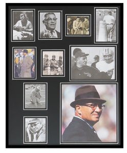 Vince Lombardi Framed 16x20 Photo Collage Packers Washington Fordham