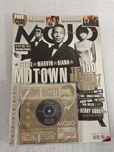 Feb 2009 Mojo Magazine Motown Marvin Gaye Diana Ross Stevie Wonder w/ CD