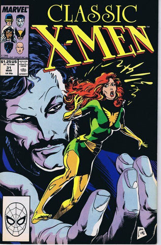 Classic X-Men #31 ORIGINAL Vintage 1989 Marvel Comics Reprints Uncanny X Men125