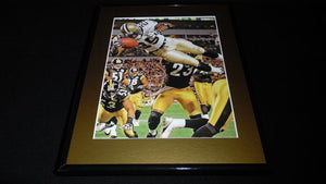 Reggie Bush DIVE Saints vs Steelers Framed 11x14 Photo Display 