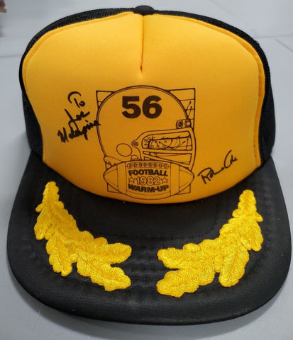 Robin Cole Signed Vintage 1982 Football Steeler Event Warm Up Trucker Hat