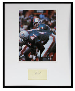 Bob Griese Signed Framed 16x20 Photo Display Dolphins