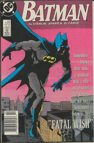 Batman #430 ORIGINAL Vintage 1989 DC Comics 