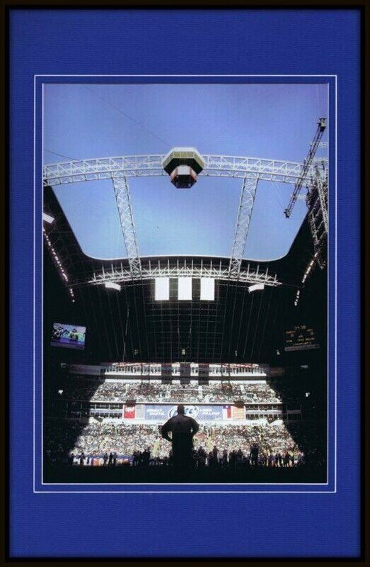 Bill Parcells at Texas Stadium Framed 11x17 Photo Display Cowboys